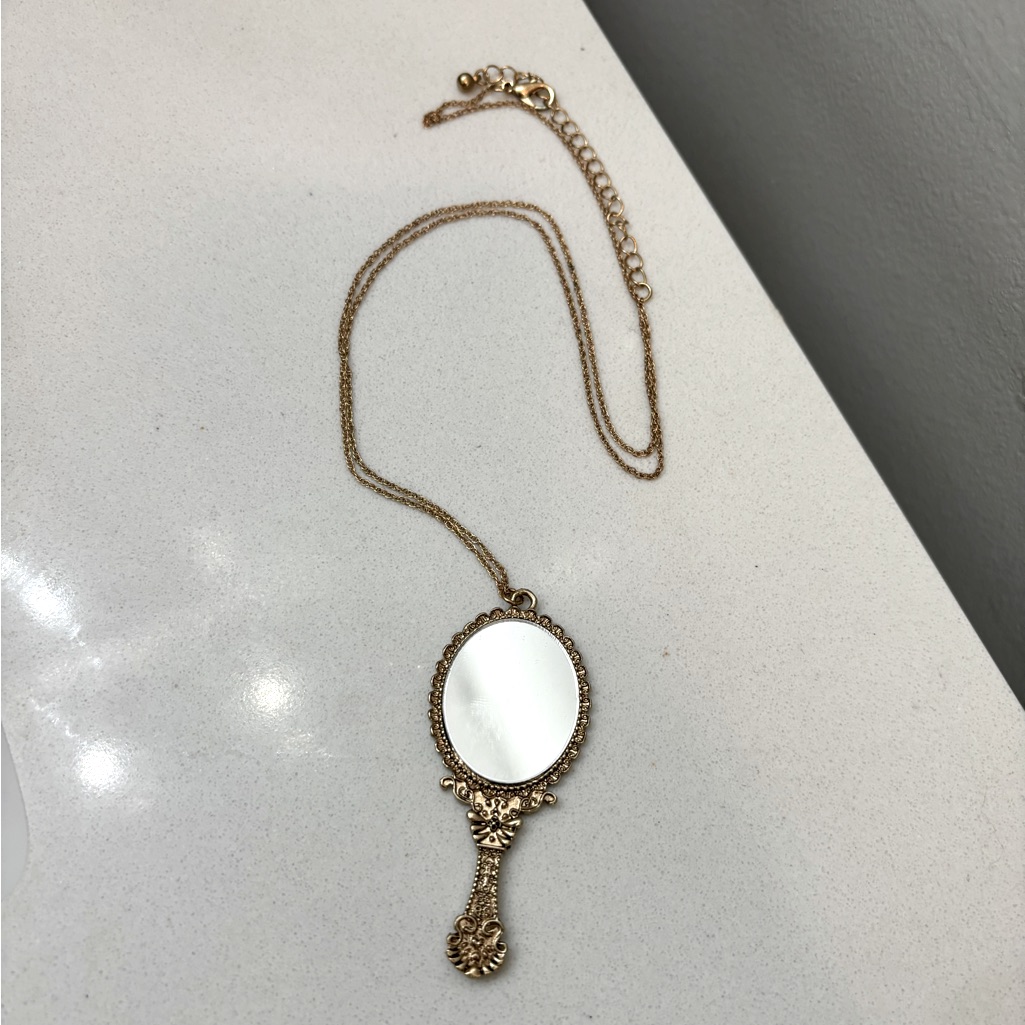 Modcloth Mirror Necklace 14$